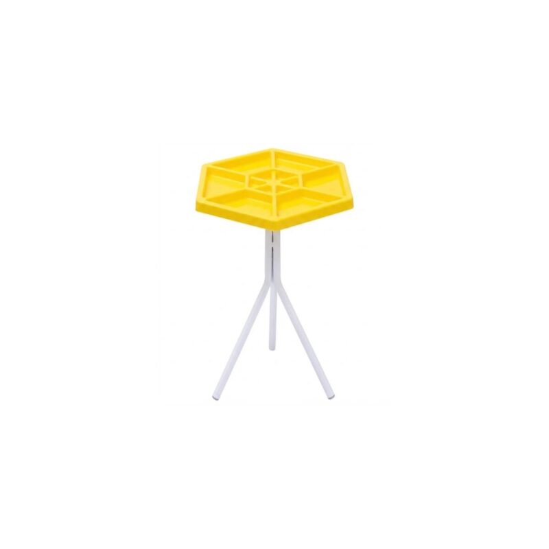 Conjunto Escolar Modular Juvenil com 6 Lugares e Mesas Trapezoidais