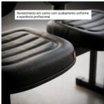 Longarina Estofada Executiva 2 Lugares para Recepção