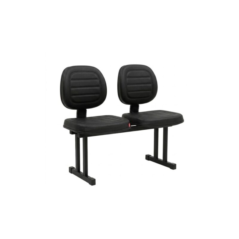 Longarina Estofada Executiva 2 Lugares para Recepção Longarina Estofada Executiva 2 Lugares para Recepção
