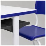 Conjunto Escolar Azul com Mesa e Cadeira 06 a 10 Anos