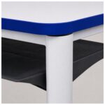 Conjunto Escolar Azul com Mesa e Cadeira 06 a 10 Anos