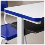 Conjunto Escolar Azul com Mesa e Cadeira 06 a 10 Anos