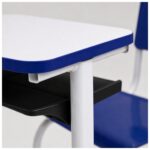 Conjunto Escolar Azul com Mesa e Cadeira 06 a 10 Anos