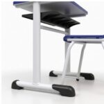 Conjunto Escolar Azul com Mesa e Cadeira 06 a 10 Anos