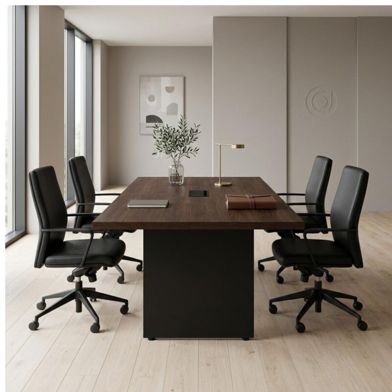 Móveis para Escritório Mesa de Reunião 200x90 MDP 30mm para Escritório
