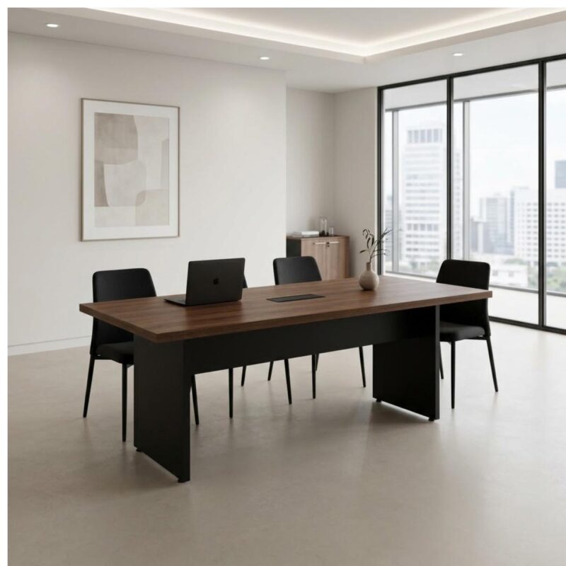 Móveis para Escritório Mesa de Reunião 200x90 MDP 30mm para Escritório