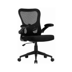 Cadeira de Escritório Presidente Ergonômica Giratória Preta